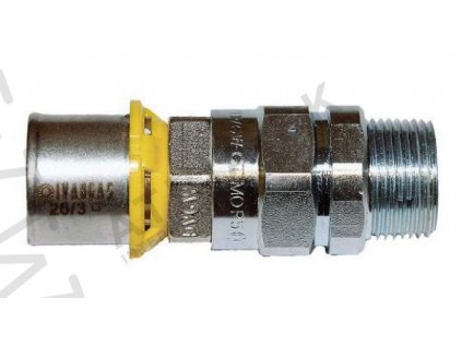 Protipožiarna armatúra PRESS-GAS - priama - 1/2"Mx20  IVAR.TASK 510