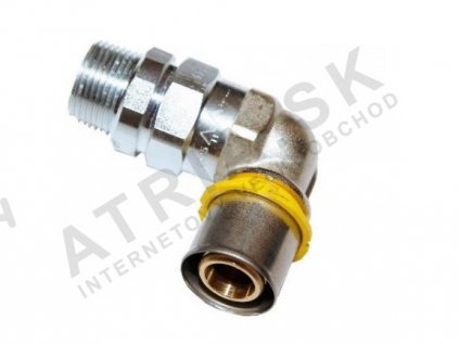 Protipožiarna armatúra PRESS-GAS - rohová - 3/4"Mx26  IVAR.TASK 511