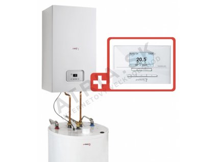 Protherm Gepard Condens 12 MKO + FE 120 BM dolní + Thermolink P