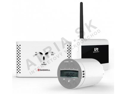 Saswell KIT TRV 4 + 1 - smart system for radiators