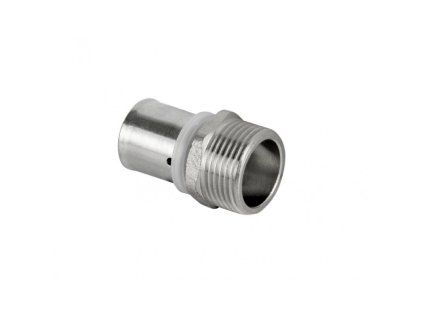 Press-fit connector PEX / male thread (25x1")