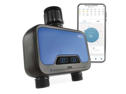 Časovač zavlažovania GoSmart, Bluetooth 5.0, 2 výstupy