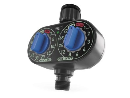 Mechanický časovač zavlažovania, 1 výstup