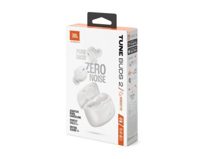 JBL Tune Buds 2 TWS Bluetooth Wireless In-Ear Earbuds White EU
