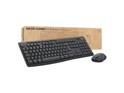 Logitech Wireless Keyboard (QWERTY) and Mouse Combo MK370 Black EU (920-012065)