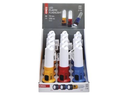 LED ručné svietidlo P3212, 12ks, display box