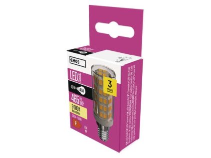 LED žiarovka do digestora Classic JC / E14 / 4,5 W (40 W) / 465 lm / teplá biela