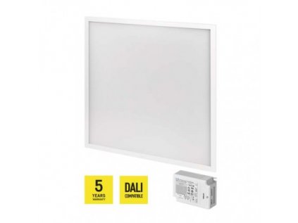 LED panel DALI 60×60, štvorcový vstavaný biely, 40W n.b. UGR