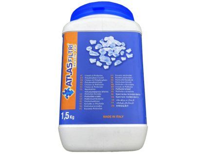 Polyphosphate crystals 10/20 1.5KG refill for water treatment filter against limescale