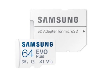 Samsung MicroSD Card EVO+ 64GB Class10 + Adapter (MB-MC64SA/EU)