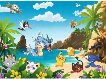 RAVENSBURGER Puzzle Pokémon: Chyť je všechny! XXL 200 dílků