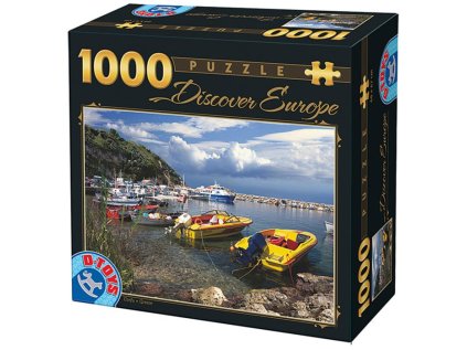 D-TOYS Puzzle Korfu, Řecko 1000 dílků