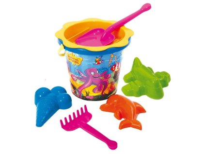 DOHÁNY Sada na písek s hráběmi 7ks (mix)