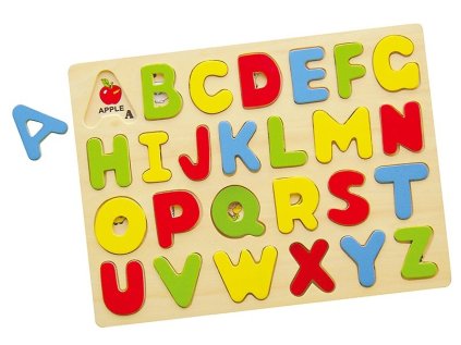 vkladacka pismena 40440