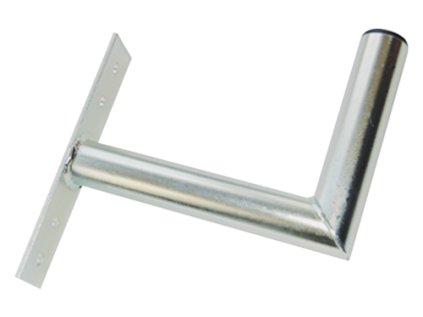 Anténny držiak 25 na stenu s pásom priemer 42mm výška 16cm žiar.