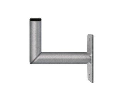 Anténny držiak 15 na stenu malý s pásom priemer 28mm výška 8cm žiar.