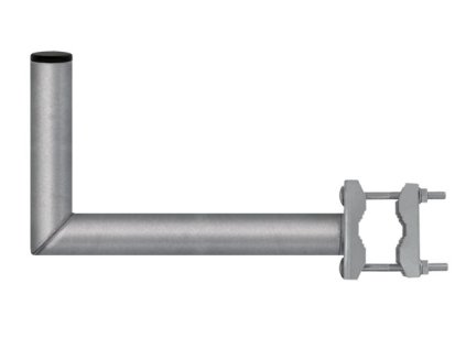 Anténny držiak 35 na balkón s strmeňom priemer 42mm výška 16cm žiar.