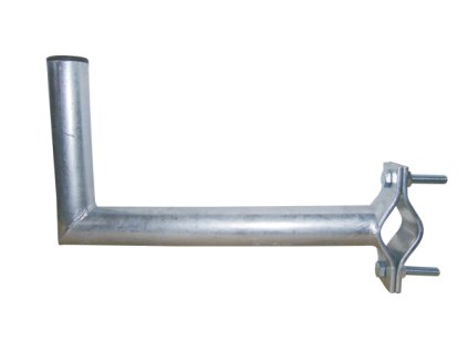 Anténny držiak 35 na balkón s vlnkou priemer 42mm výška 16cm žiar.