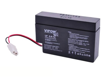 Batéria olovená 12V 0.8Ah VIPOW BAT0221