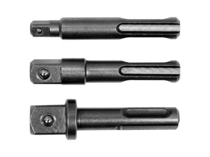 Súprava adaptérov do vŕtačiek SDS+ 1/4", 3/8", 1/2" YATO YT-04686