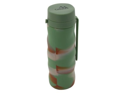 Fľaša CATTARA 13640 Army skladacie 550ml