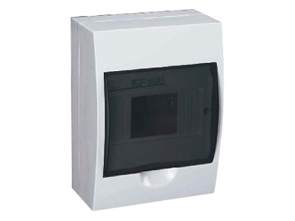 Rozvádzač TSM- 6 plastový 1x6P nástenný