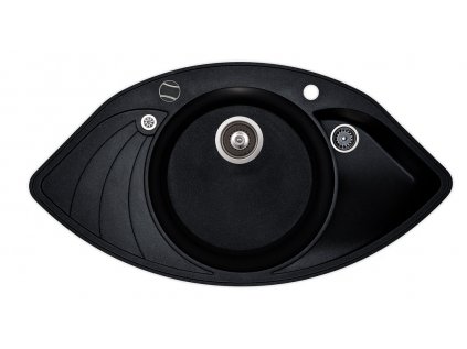 Aquasanita - Helika Papillon 945.10ER Black metallic