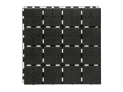 Dlaždice záhradné EASY SQUARE čierna 40x40cm - 1,5m2
