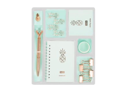Darčeková sada kancelárskych potrieb EASY Pinapple Set