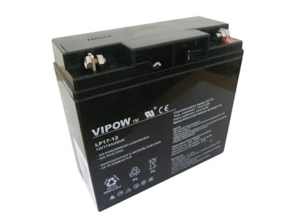 Batéria olovená 12V 17Ah VIPOW BAT0212