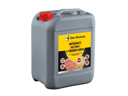 Impregnácia na murivo a prírodný kameň DEN BRAVEN 5l