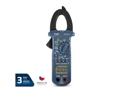 Multimeter GETI GM200C klešťový