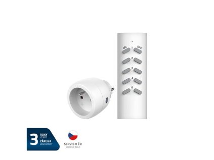 Zásuvka bezdrôtová GETI RCS112 1+1