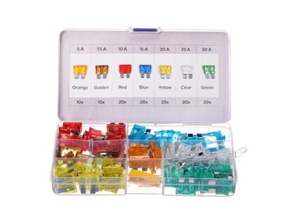 Poistka nožová SIXTOL Mechanic Fuse Set 1 120ks