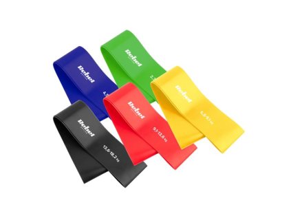 Guma posilňovacia REBEL Mini Band L 2,3-18,2kg 5ks mix color