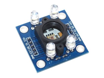Detektor farby - arduino modul GY-031 s TCS3200