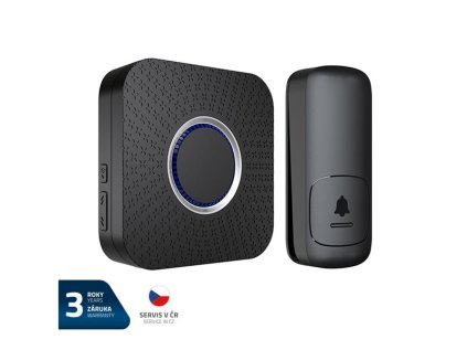 Zvonček bezdrôtový GETI GWDK108B kinetický