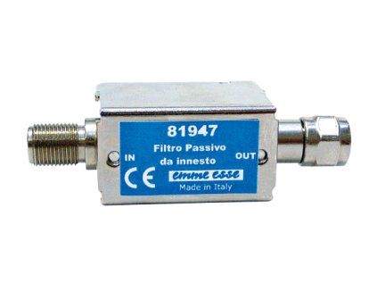 Anténny priepust DC až 790MHz Emme Esse 81947, Fm-Ff, zádrž LTE