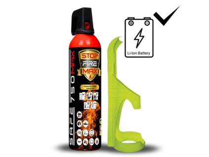 Hasiaci sprej SAFE MAX 750ml penový + držiak 75F