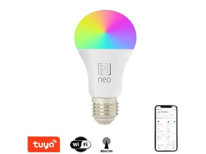 Smart LED žiarovka E27 14W RGB+CCT IMMAX NEO Lite 07794L WiFi Tuya