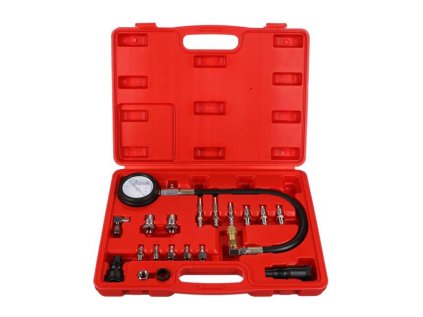 Súprava na testovanie tlaku valca naftových motorov SIXTOL MECHANIC ENGINE TESTER 21ks