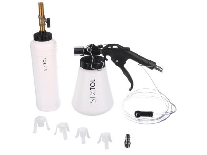 Súprava na odvzdušnenie bŕzd SIXTOL MECHANIC BRAKE BLEEDING SET 8ks
