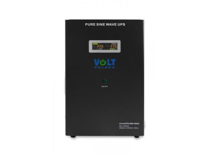 Zdroj záložný VOLT Sinus UPS 800 12V 230V 800W + baterie 55Ah Black