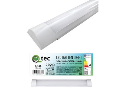 Svietidlo pod linku QTEC Q-34B 36W LED BATTEN LIGHT