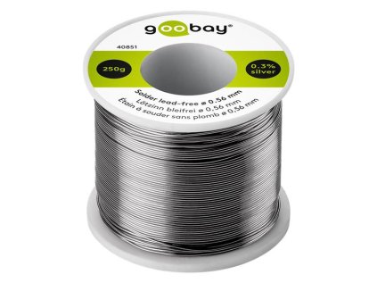 Cín 0.56mm 250g 99,3%Sn 0,7%Cu GOOBAY 40851