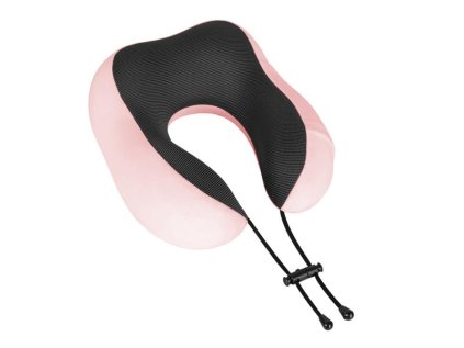 Vankúš cestovný REBEL RBA-5003 Memory Pink