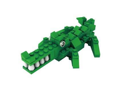 Stavebnica LIGHT STAX SHOW Hybrid Snapping Crocodile