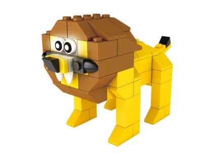 Stavebnica LIGHT STAX SHOW Hybrid Roaring Lion