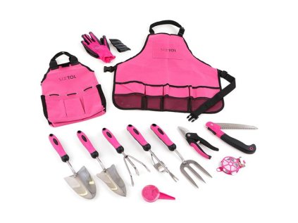 Sada záhradného náradia SIXTOL GARDEN PINK 12 12ks