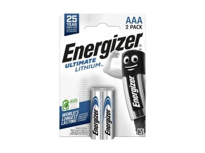 Batérie lítiová AAA R03 1,5V ENERGIZER Ultimate 2ks / blister –40°C